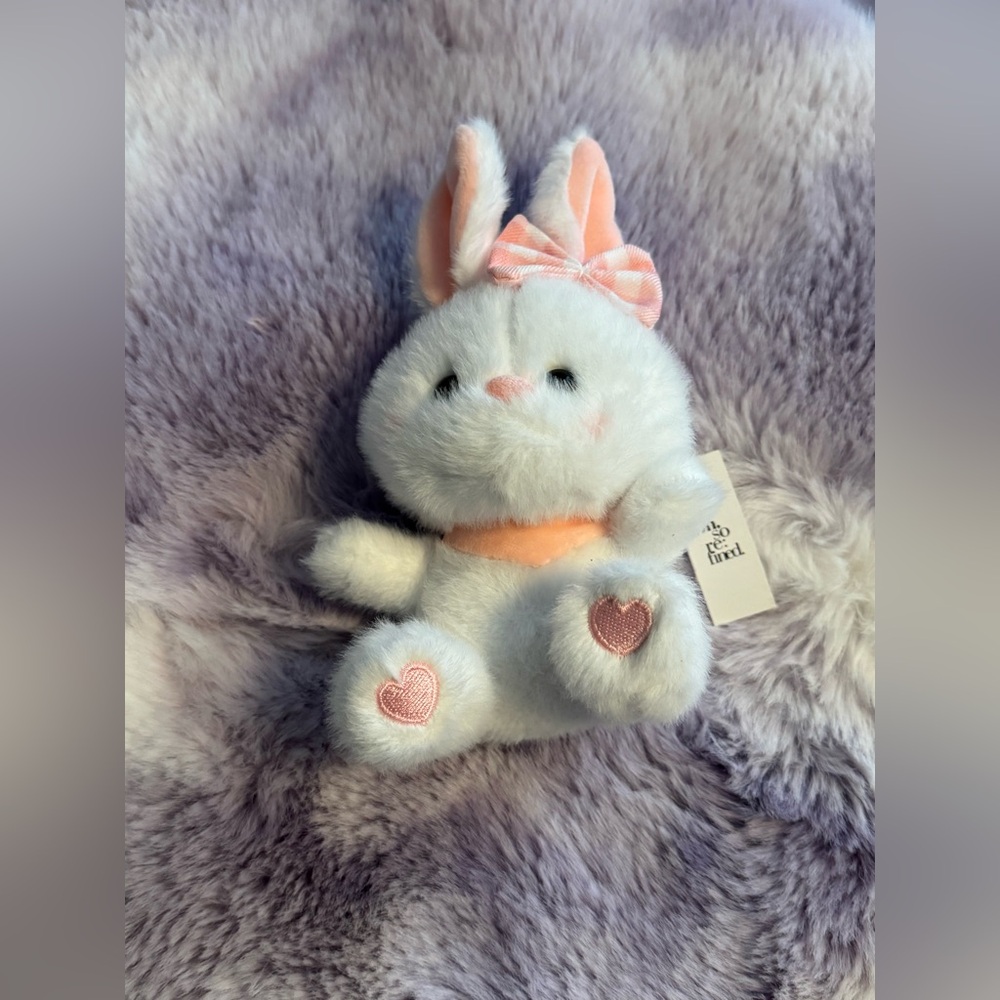 Cute Plush Bunny Bag Charm